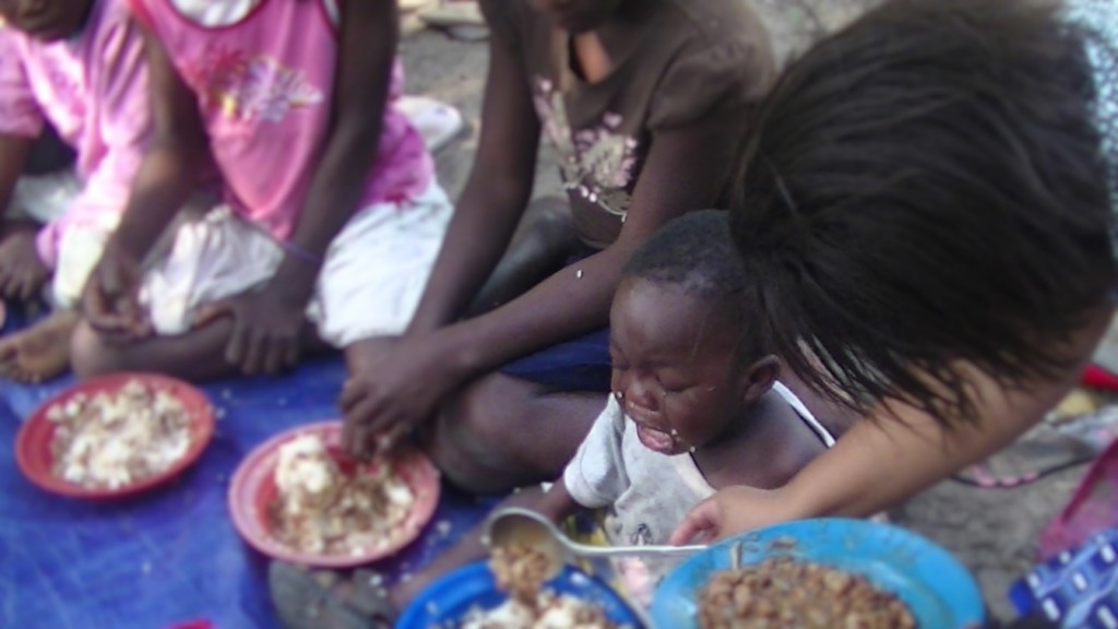 Little girl criyng for more food (3)