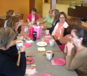 Surprise baby shower with women from Rice Creek Covenant!