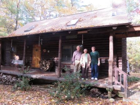 blog autumn log cabin