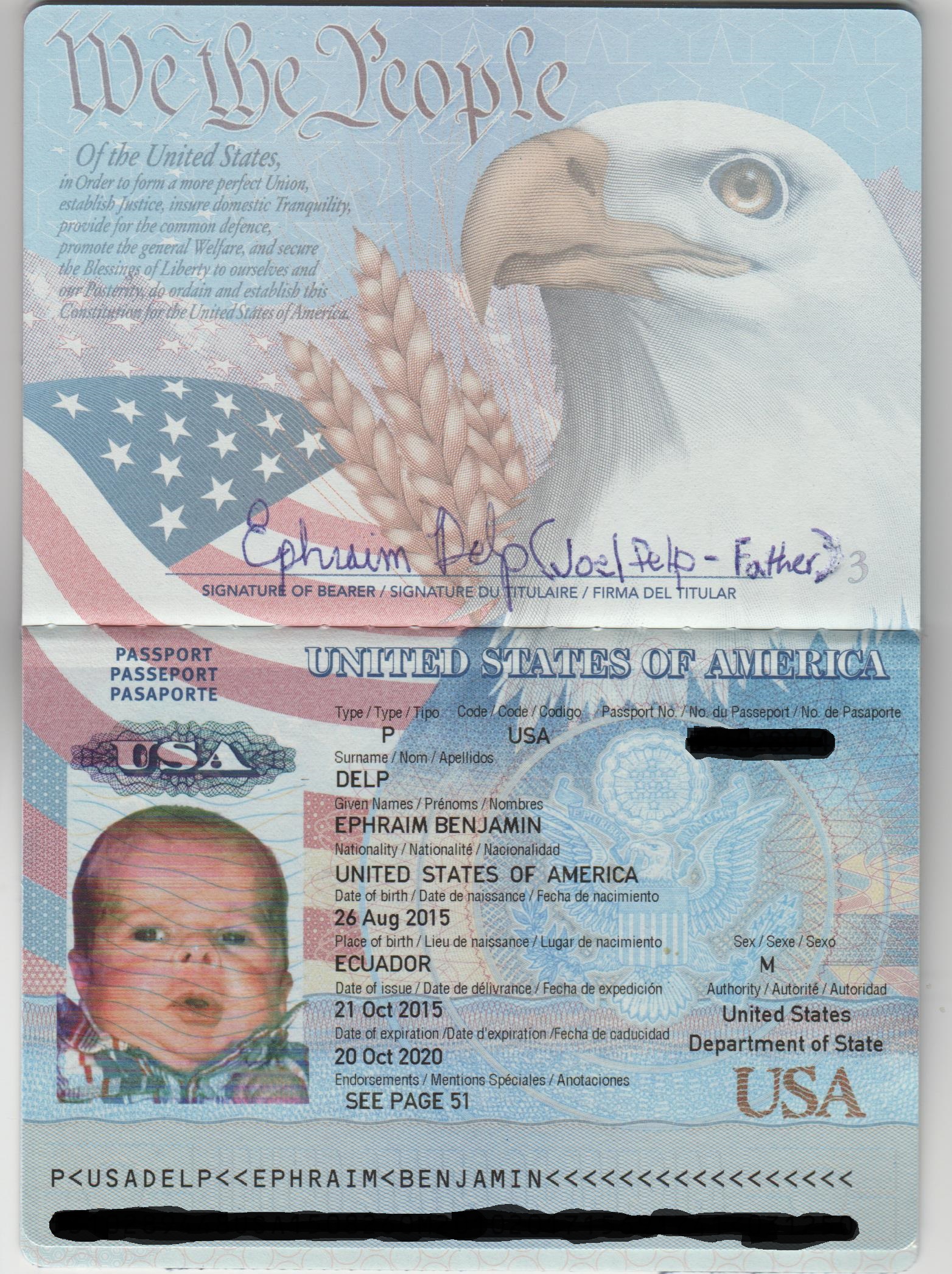 rush my passport for minor