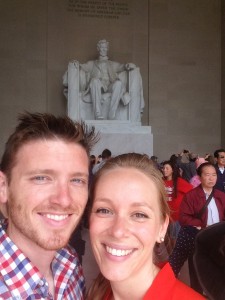 From Washington D.C. (Lincoln Memorial)