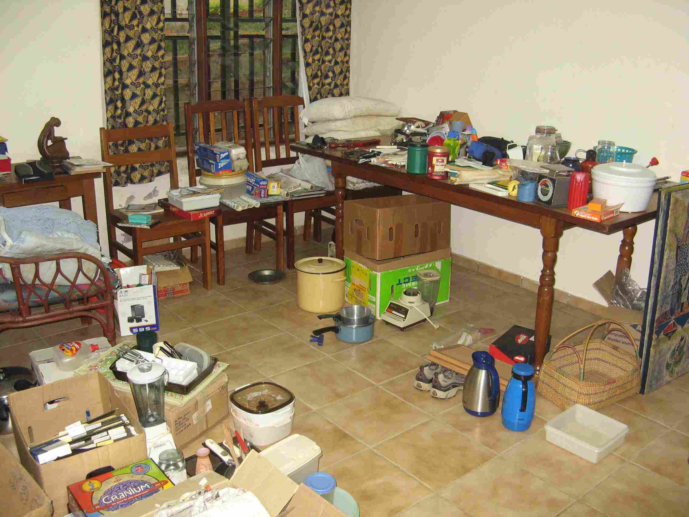 unpacking & sorting