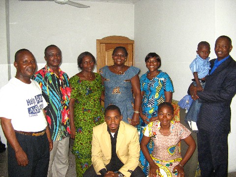 Congo delegation in Kin
