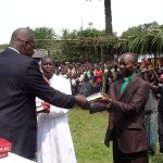 Bible presented to CEUM VP Vungbo