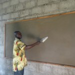 Ndeko at completed blackboard [640×480]