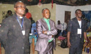 L to R:  Rev. Duale, Rev. Elenga and Rev. Mboka