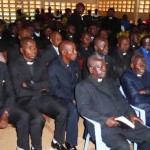 7 Pastors at Thursday afternoon memorial gathering after arrival in Gemena