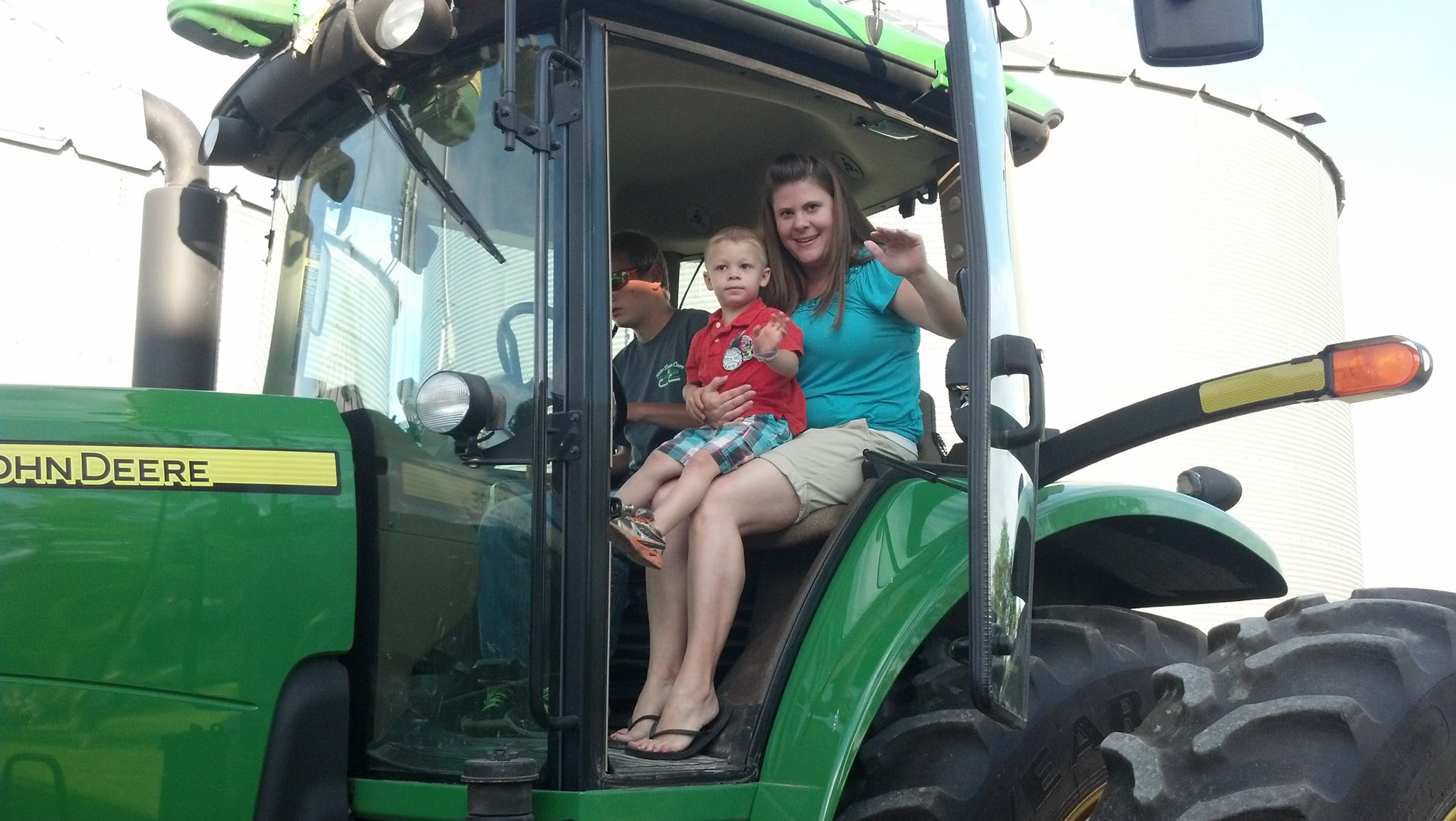 The bigger tractor the better.