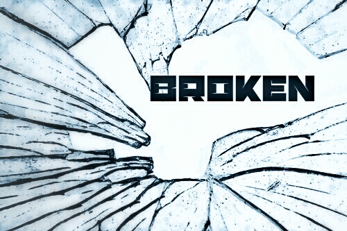 broken