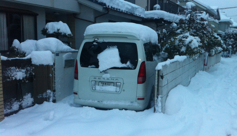 Snow, Car