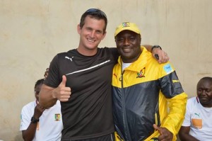RFIS Coach Cone with National Women's Team Coach