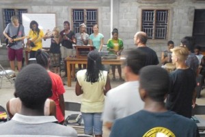 Student led worship