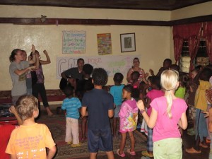 Worship time with the children