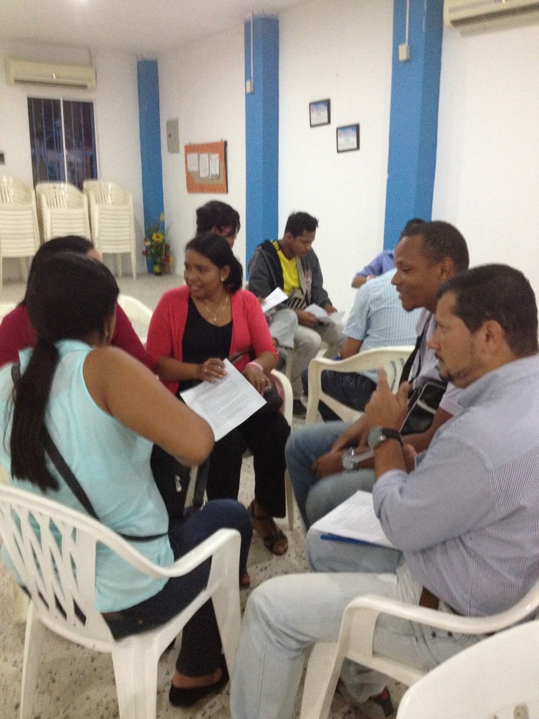 Small groups in Barranquilla