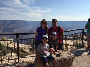 First time visit to the Grand Canyon