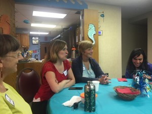 Great conversation with the women in Farmington Hills