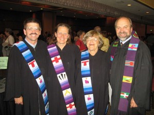Ron, Janet, KB & Curt Peterson after Consecration to Mission Service