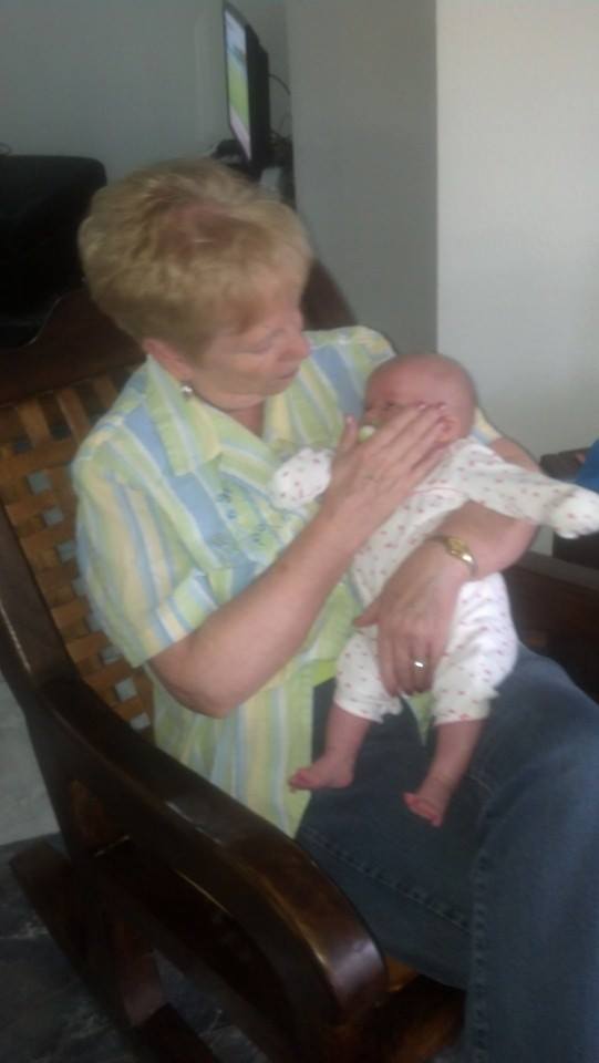 Grandma Carter and Baby Esther