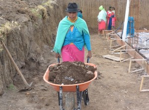 Quechua woman from 3 Lote.  